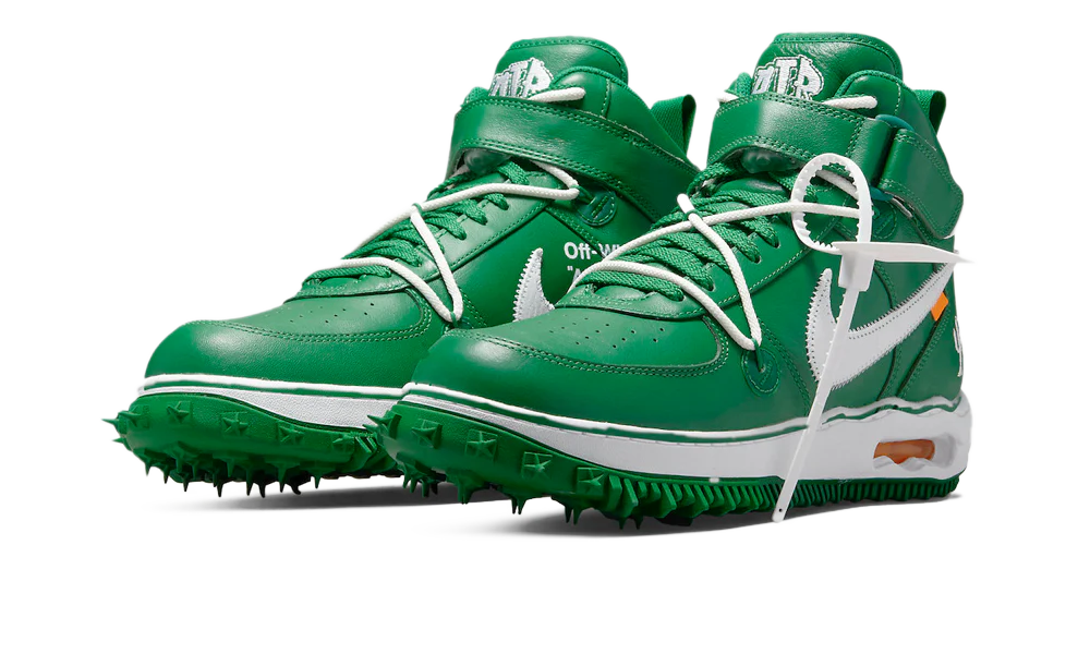 Nike Air Force 1 Mid Off-White Pine Green