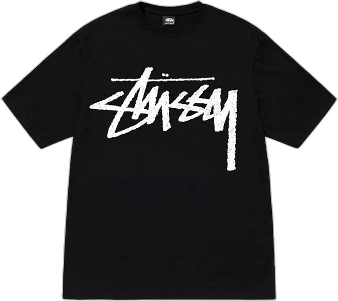 Stussy Big Stock Tee Black