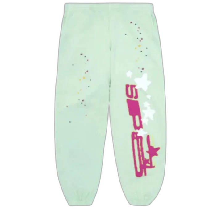 Sp5der SP5 Sweatpants Mint