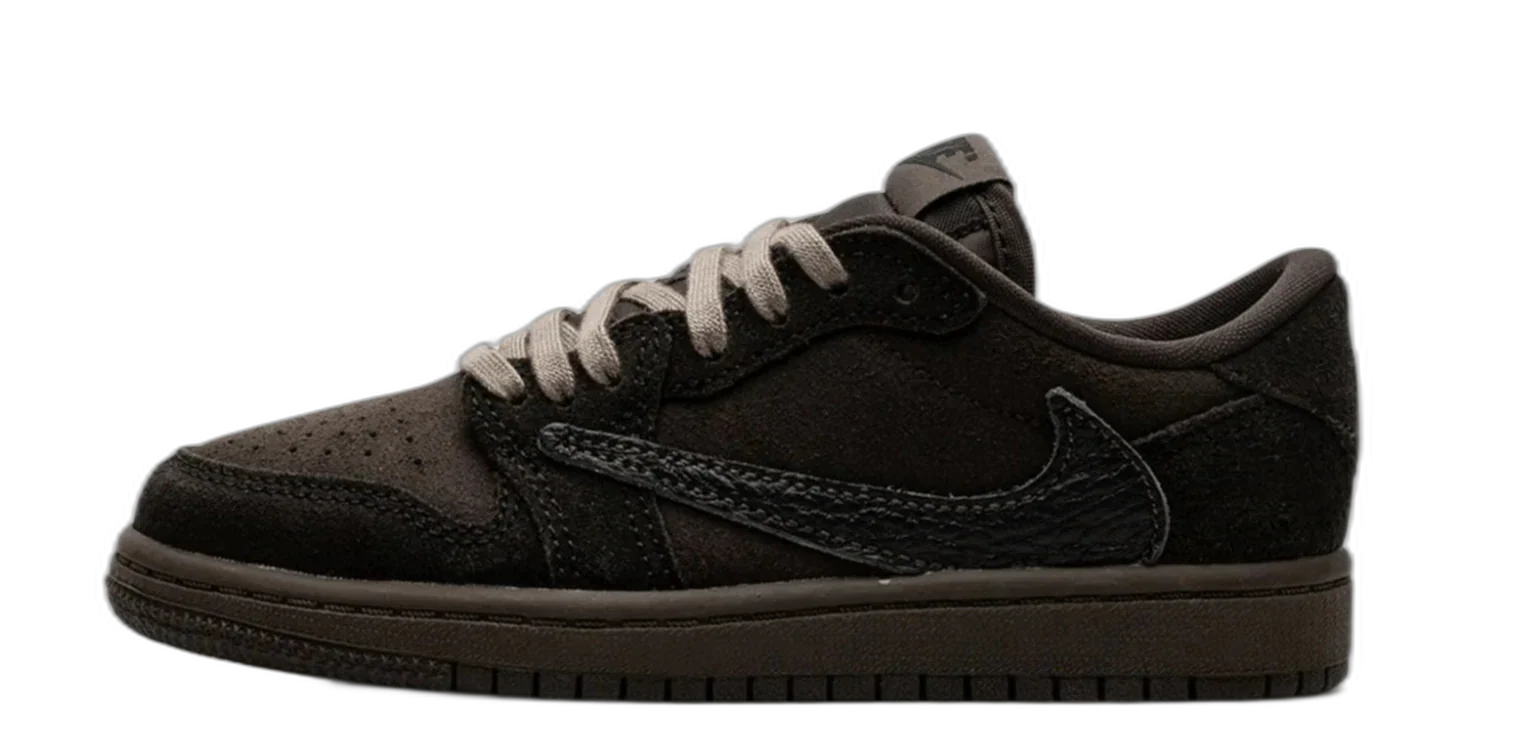 Jordan 1 Retro Low OG SP Travis Scott Velvet Brown (TD & PS)