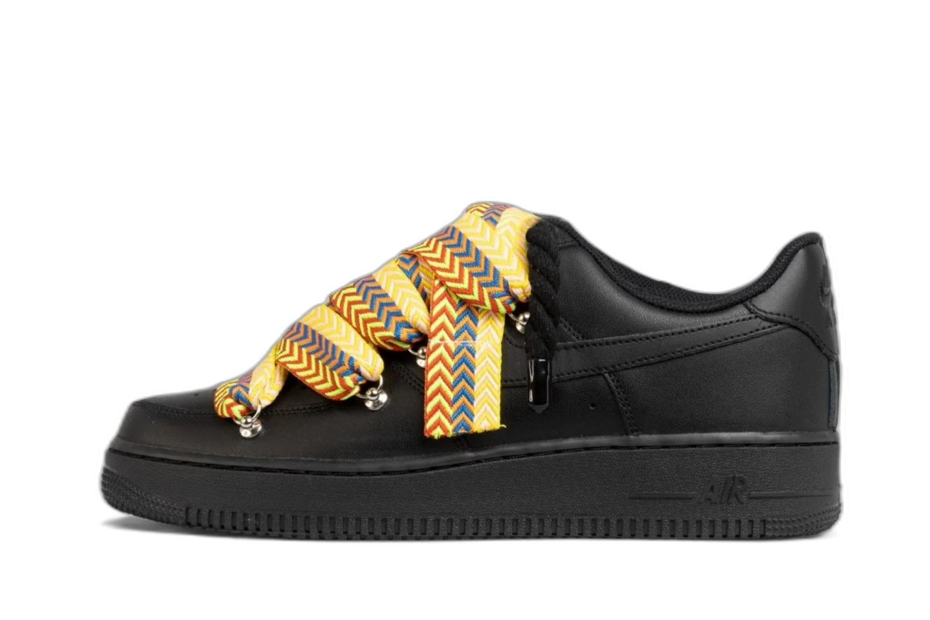 Nike Air Force 1 Low ‘07 Black / Lanvin Yellow Rope