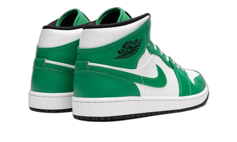 Jordan 1 Mid Lucky Green