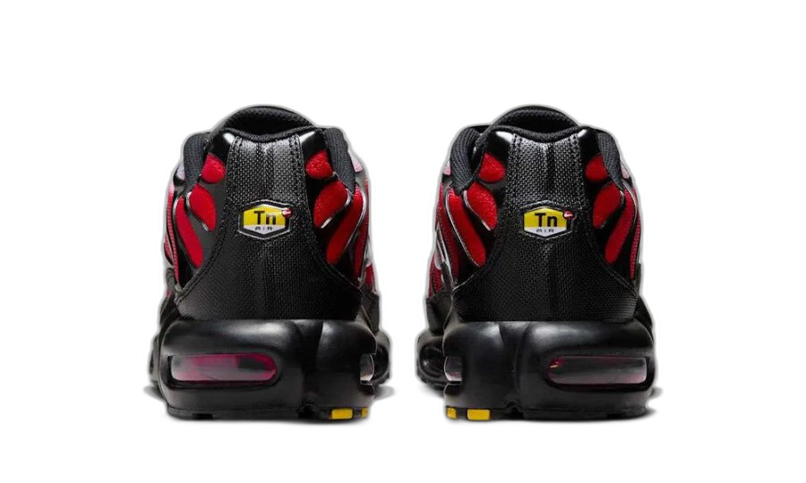 Nike Air Max Plus Pure Platinum University Red Black White