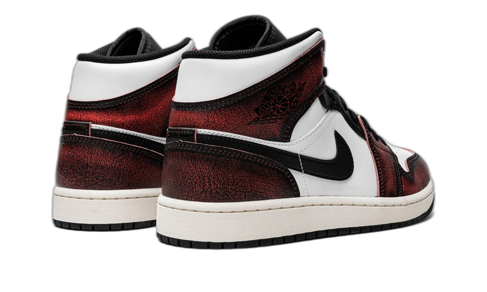 Jordan 1 Mid Wear-Away Chicago