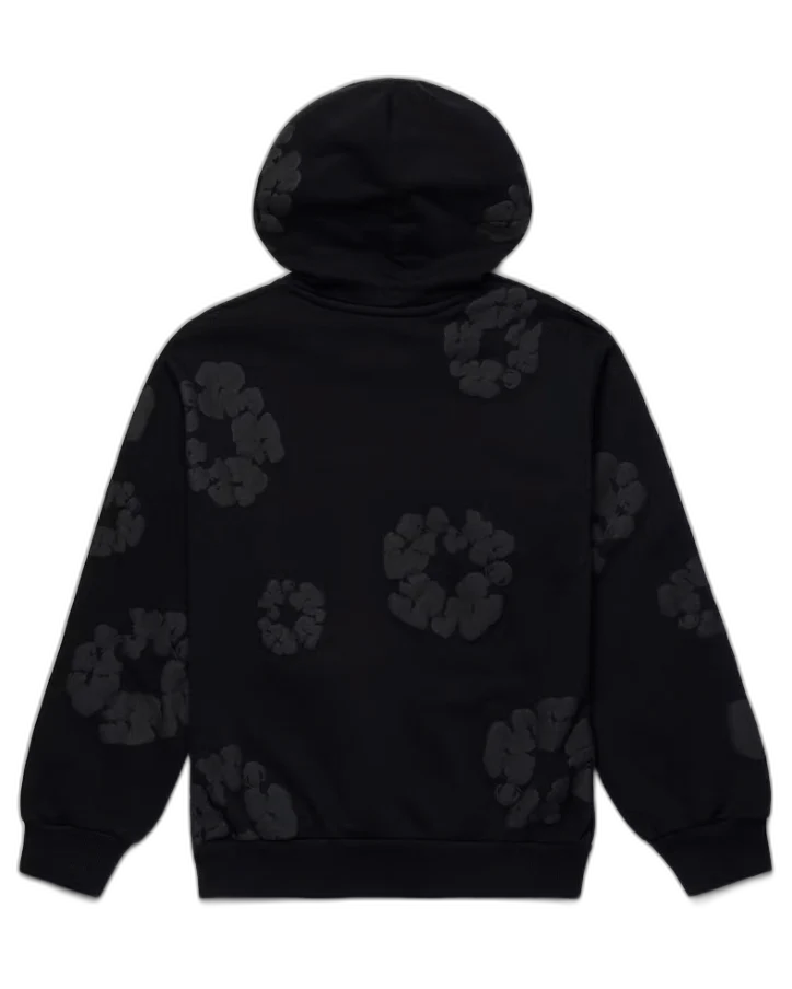 Denim Tears The Cotton Wreath Sweatshirt Black Monochrome