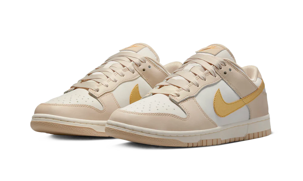 Nike Dunk Low Phantom Metallic Gold