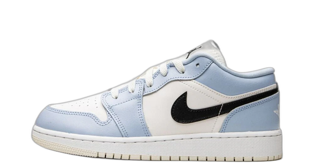 Jordan 1 Low Ice Blue Black