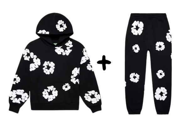 Denim Tears The Cotton Wreath Set Black