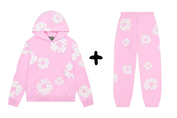 Denim Tears The Cotton Wreath Set Powder Pink