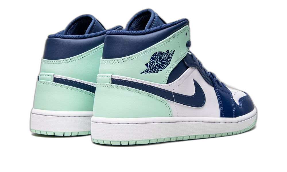 Jordan 1 Mid Mystic Navy Mint Foam