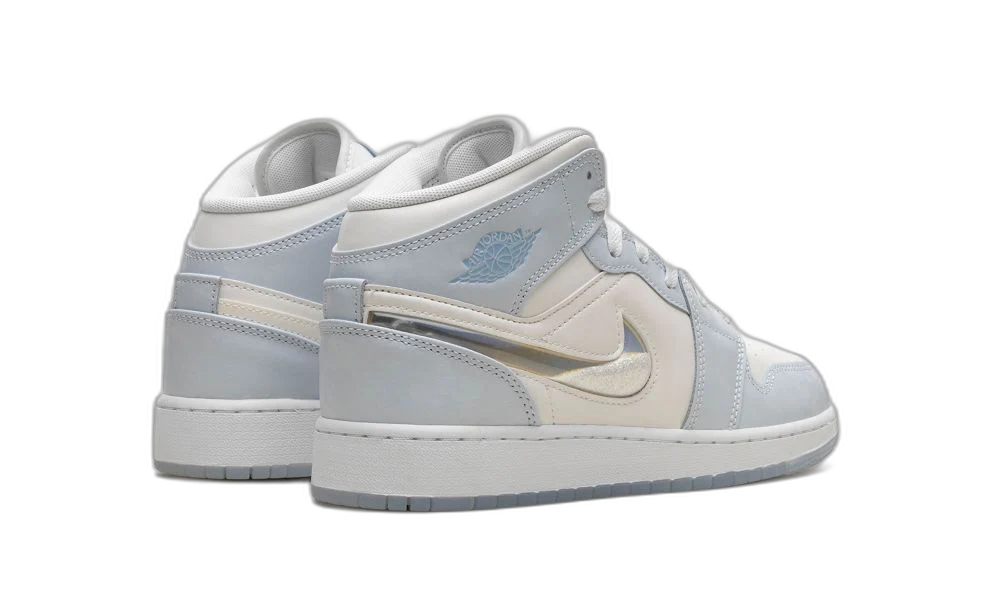 Jordan 1 Mid SE Glitter Swoosh