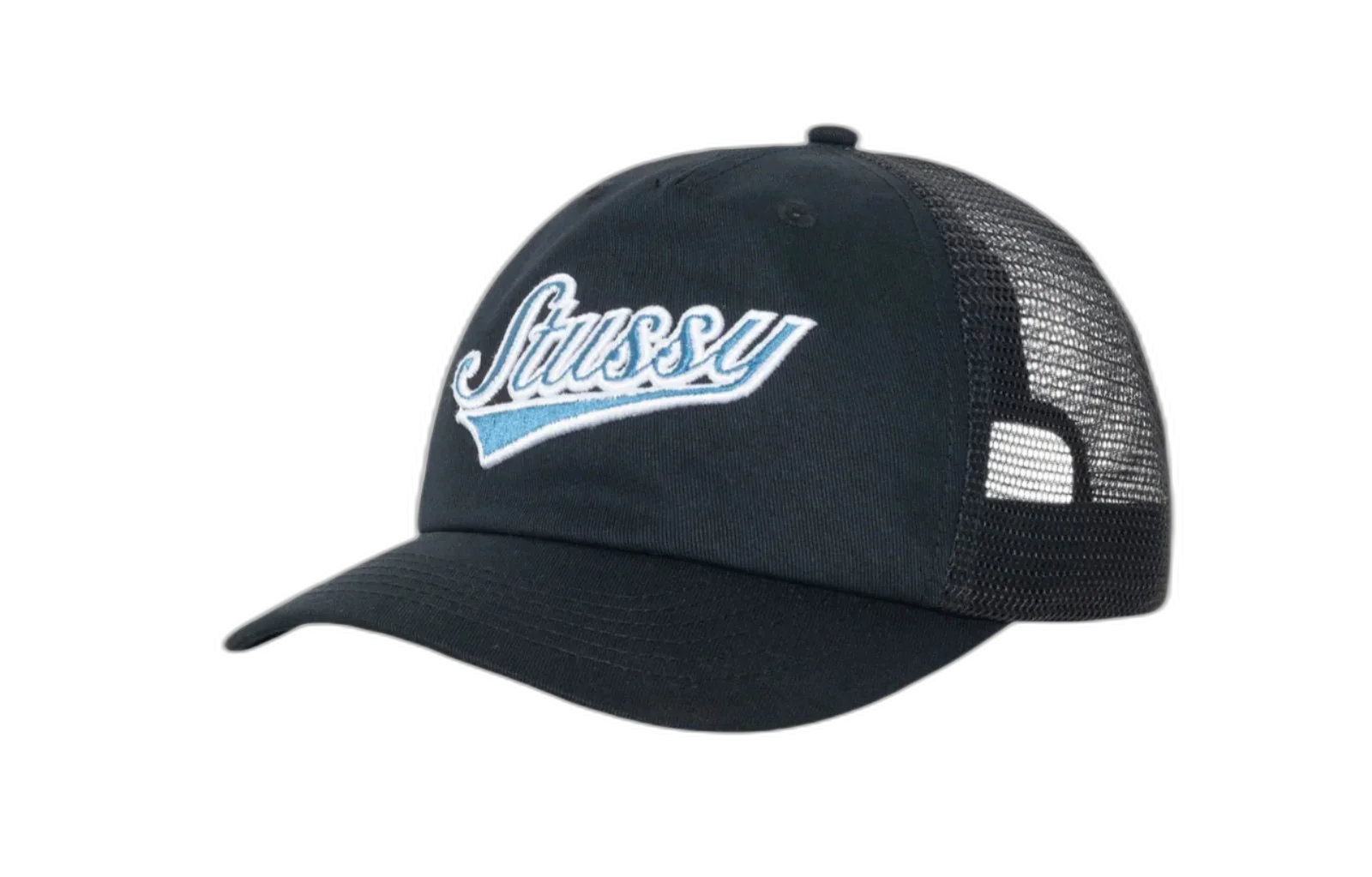 Stussy Athletic Trucker Cap Black