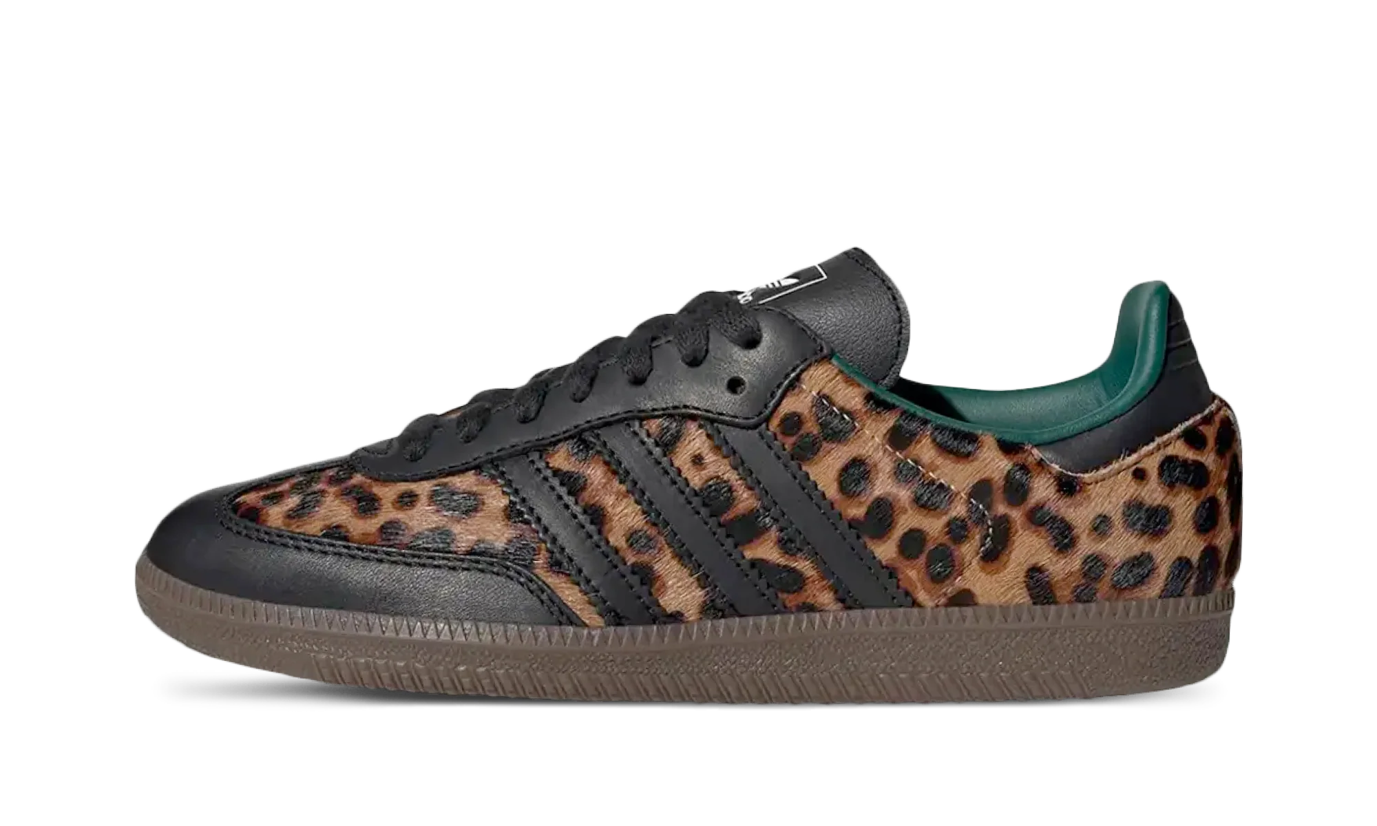 adidas Samba OG Black Green Leopard