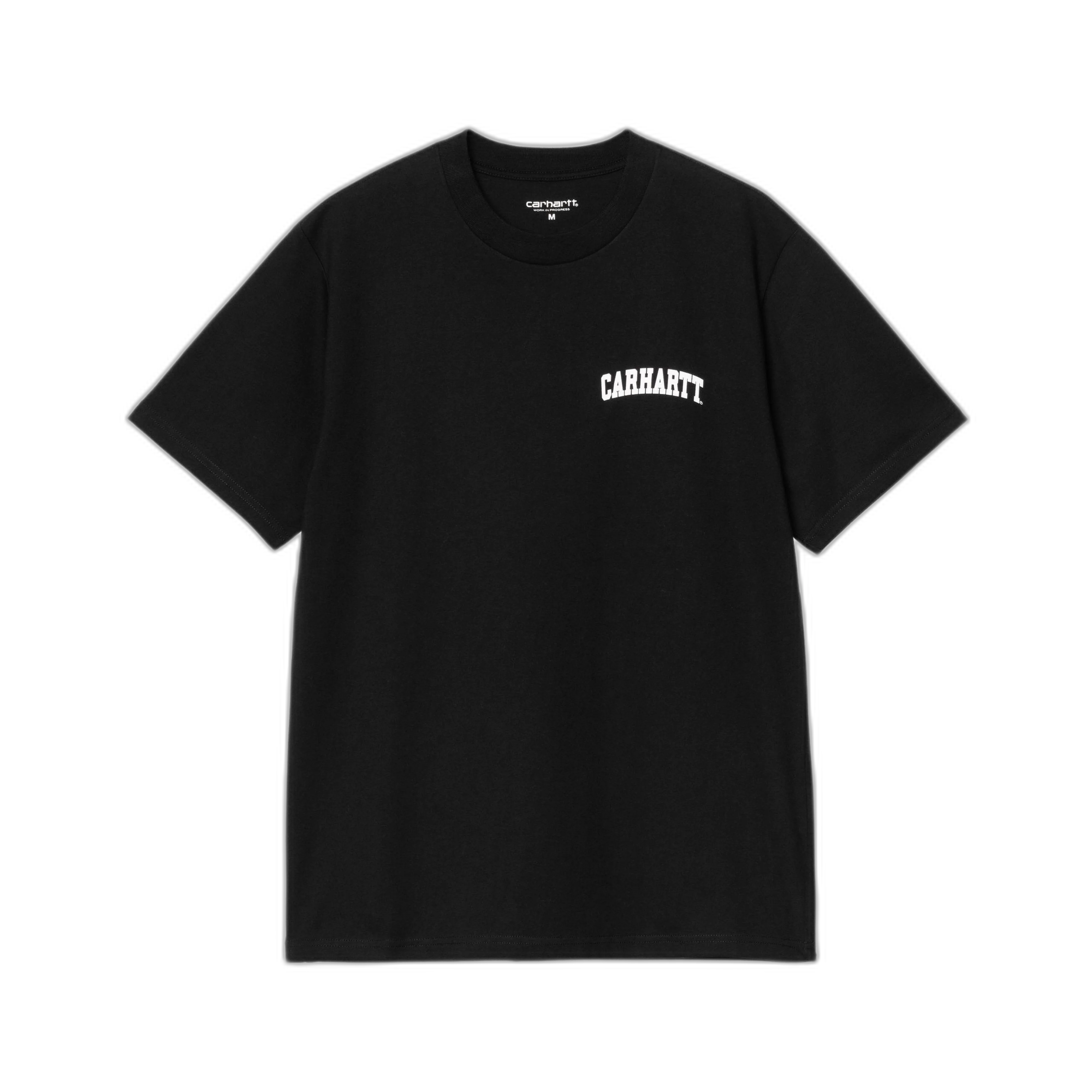Carhartt WIP S/S University Script T-Shirt Black/White