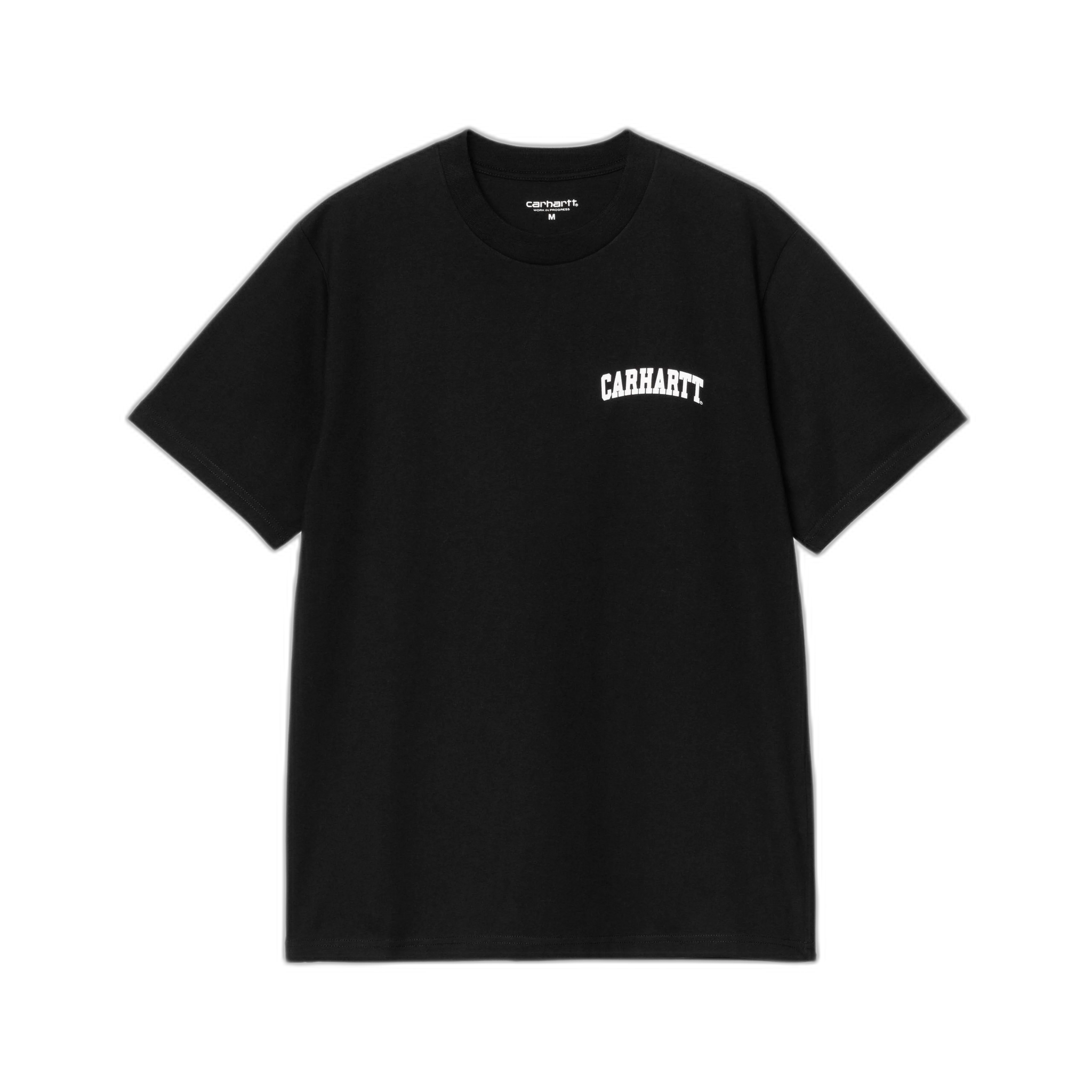 Carhartt WIP S/S University Script T-Shirt Black/White