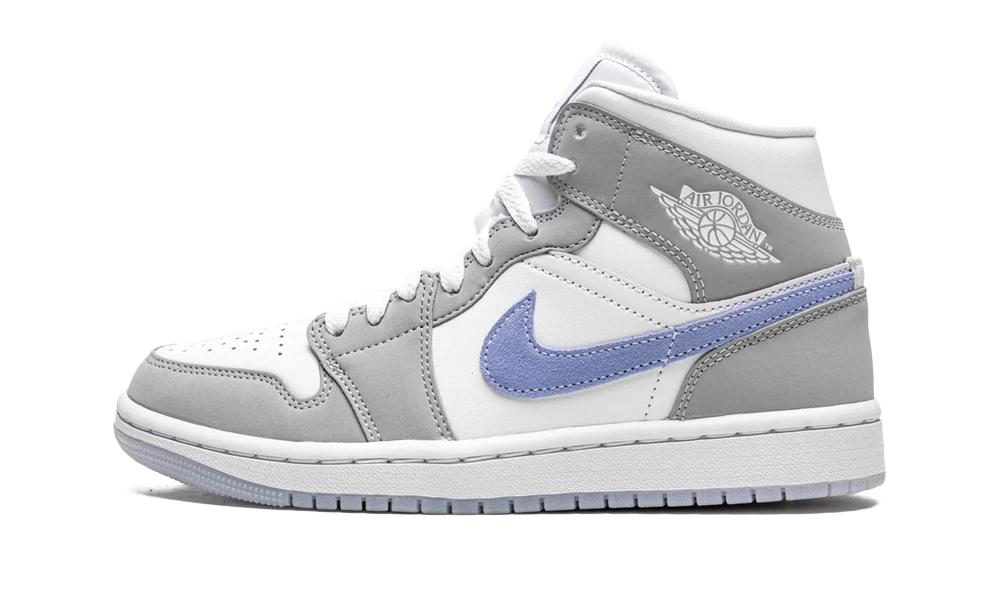 Jordan 1 Mid Wolf Grey Aluminum
