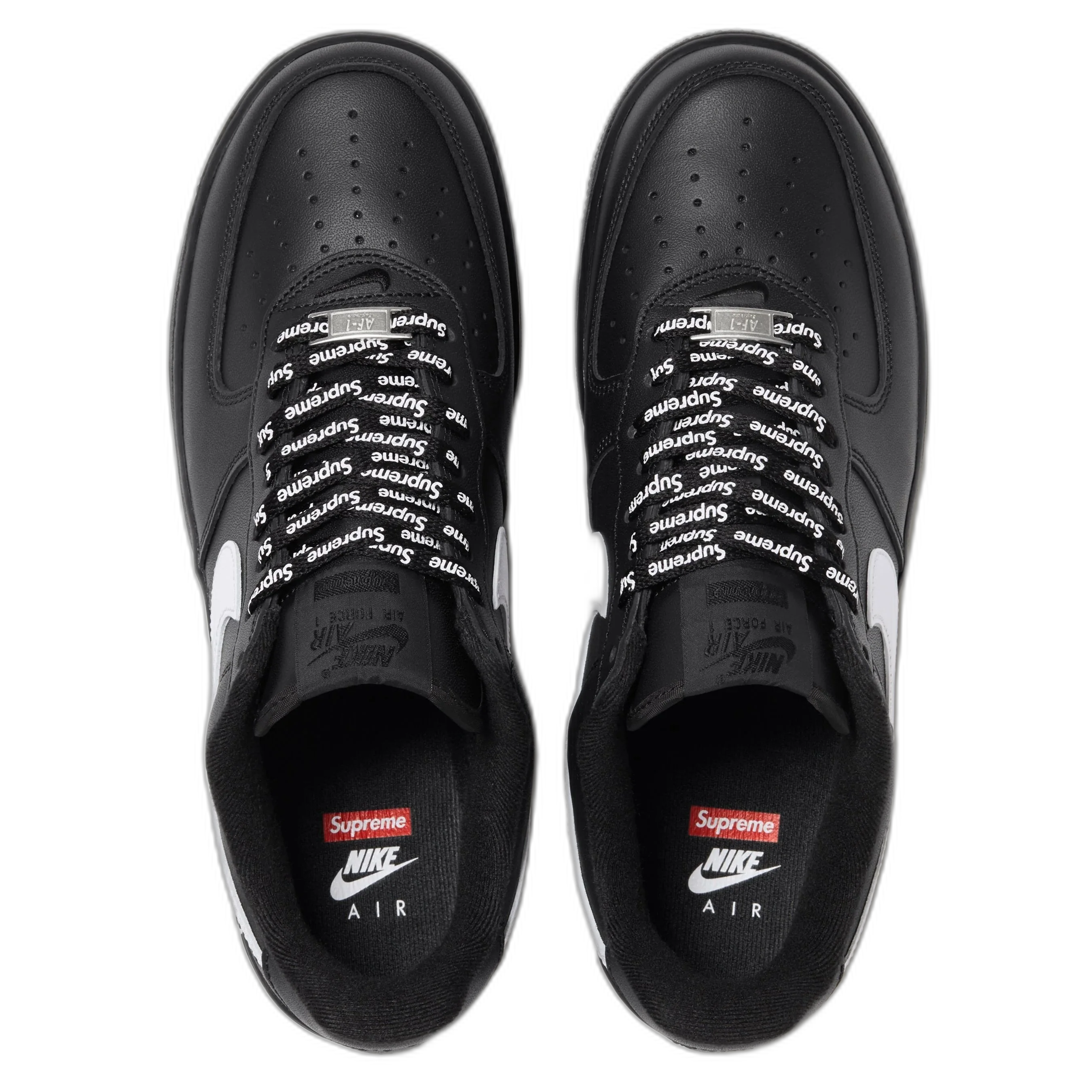 Nike Air Force 1 Low Supreme Black White